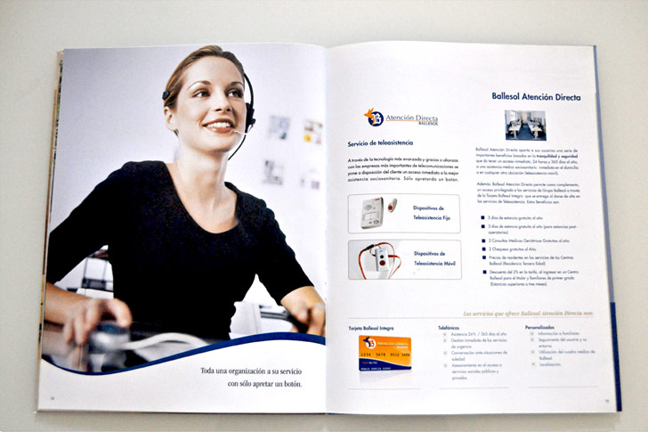 Catálogo de servicios de Ballesol
