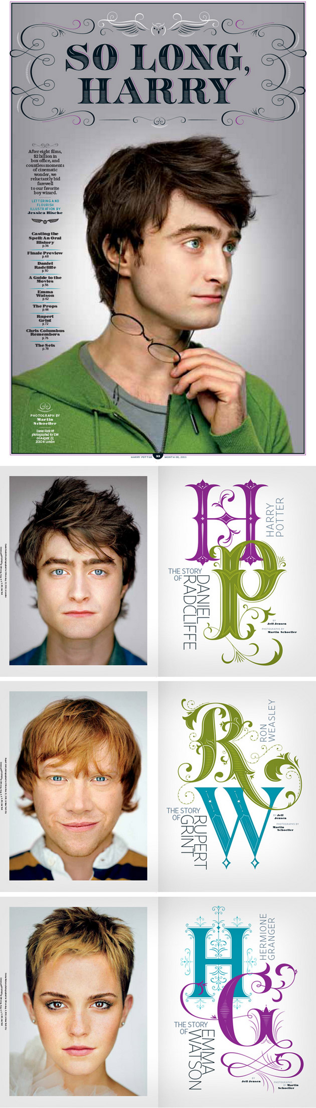 Harry Potter by Jessica Hische