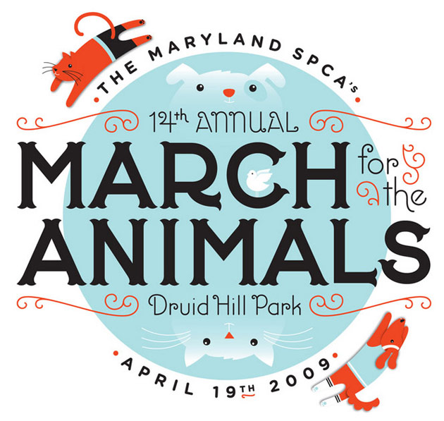 Maryland SPCA Campaign by Jessica Hische