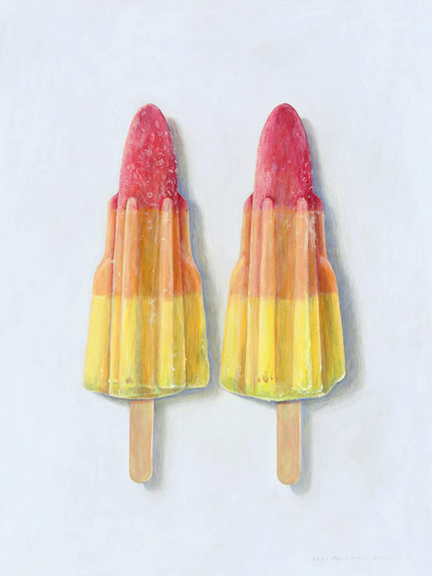 Rocket lolly ices by Penkman