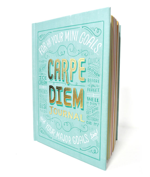 Carpe Diem Journal by Mary Kate McDevitt