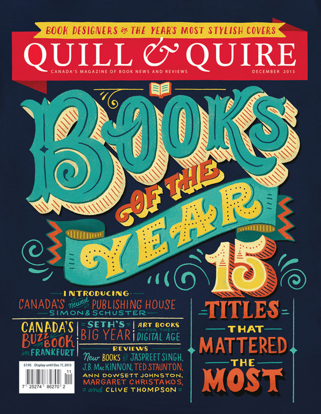 Quill & Quire Cover by Mary Kate McDevitt