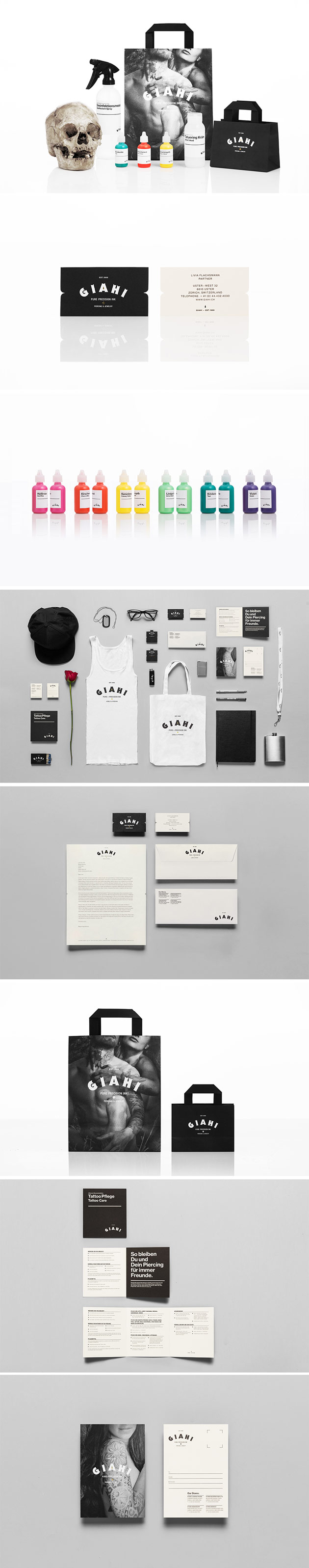 Giahi Corporate branding by Anagrama