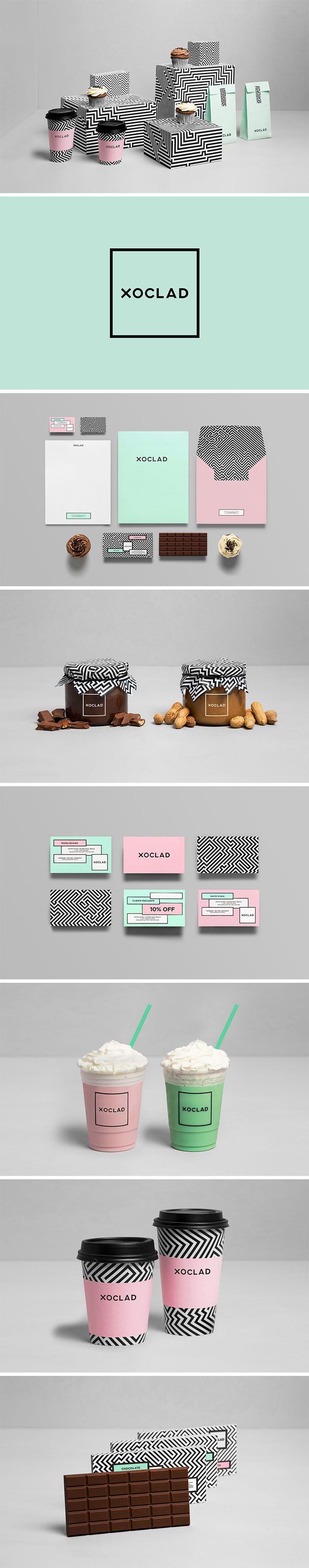 Xoclad branding by Anagrama
