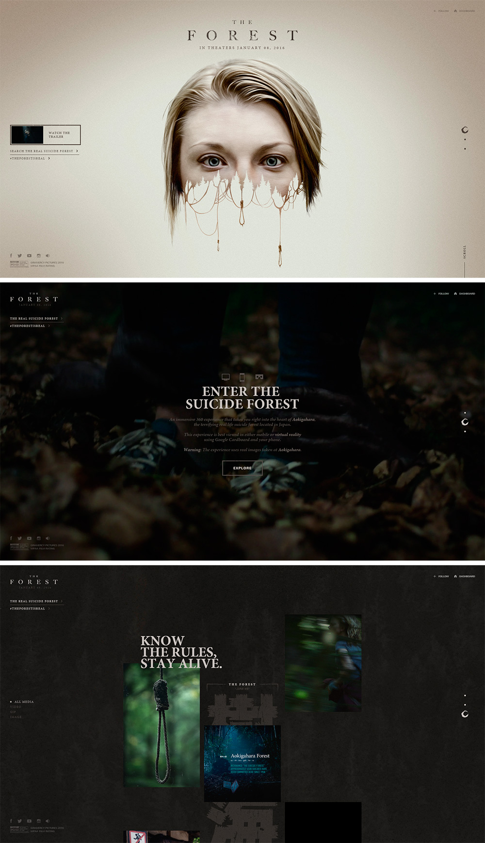 The forest is real - Los websites de la semana 1# 12/2015