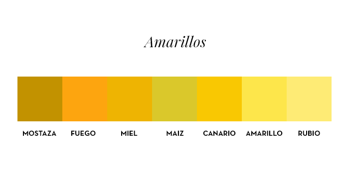 amarillos