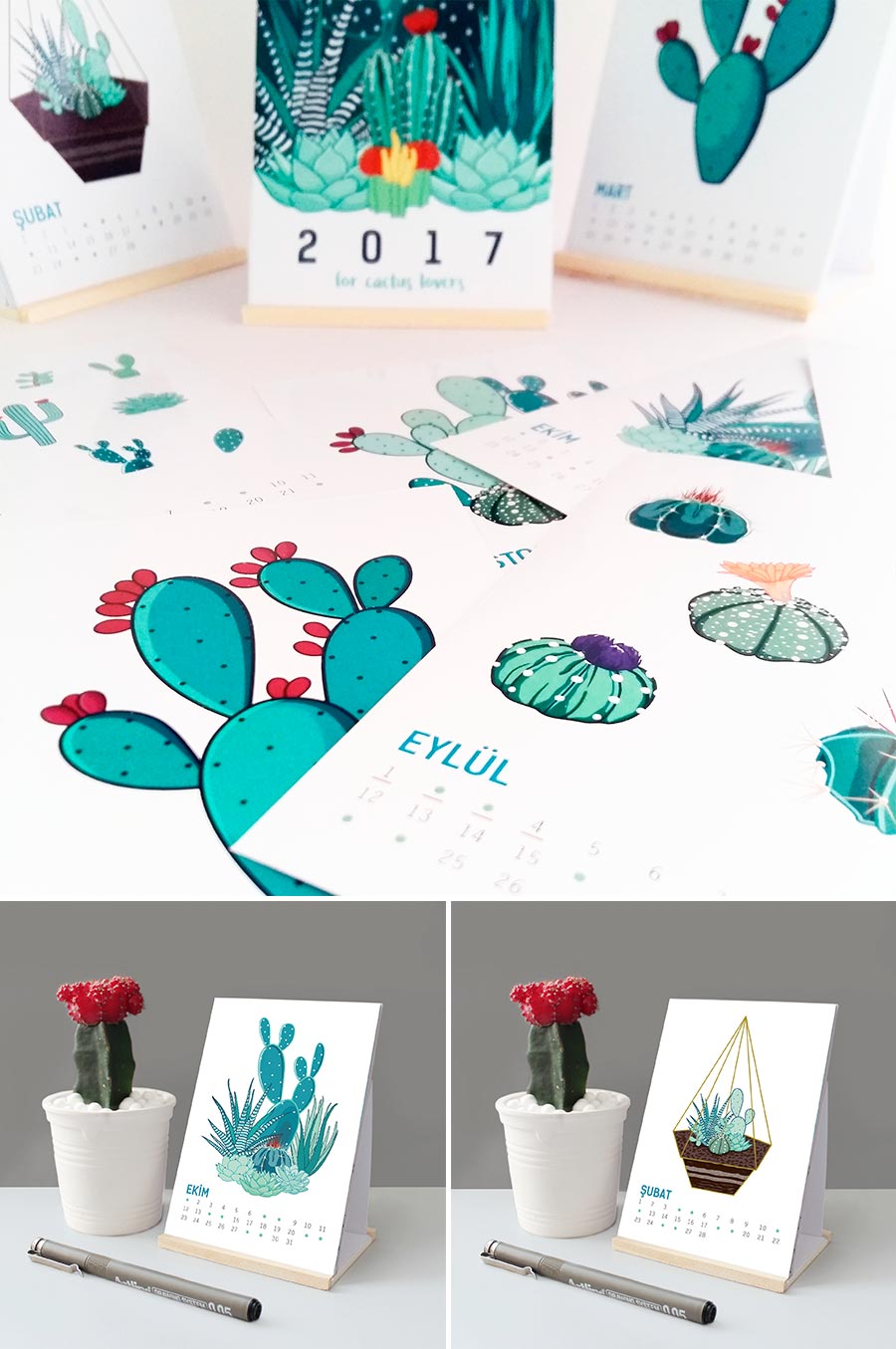 Desk Calendar by tugba bayislan