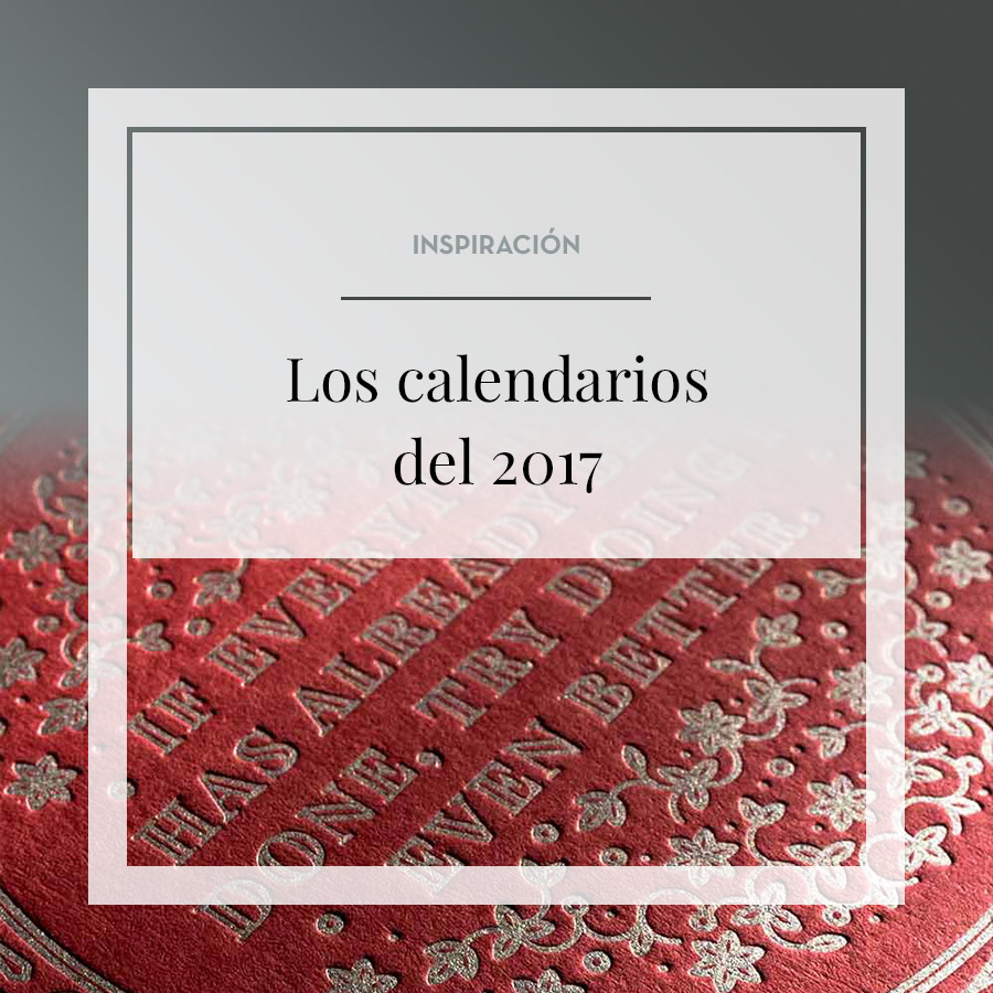 Los mejores calendarios de 2017