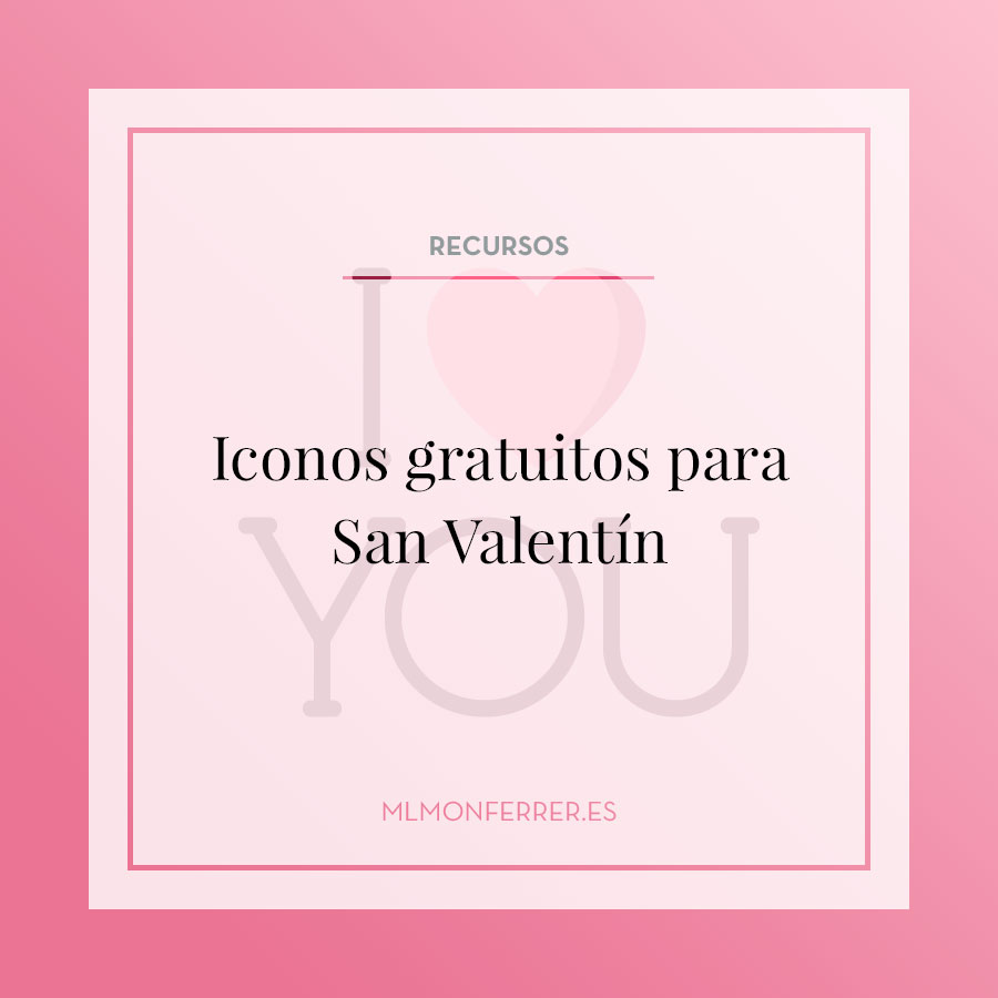 Iconos gratuitos para San Valentín