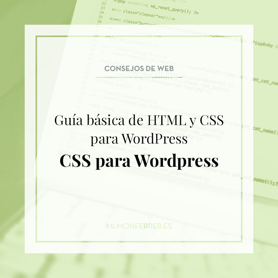 Guía básica de HTML y CSS para WordPress. CSS para WordPress