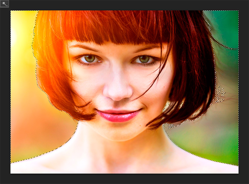 Seleccionar el fondo