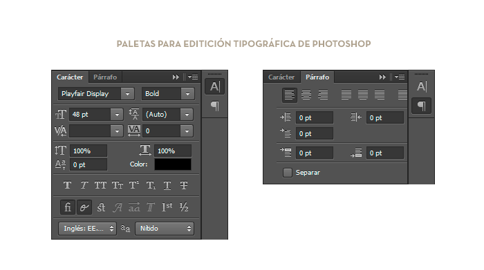 Paletas de Photoshop