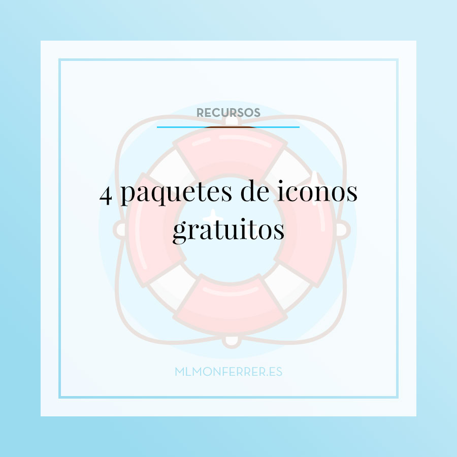 4 paquetes de iconos gratuitos