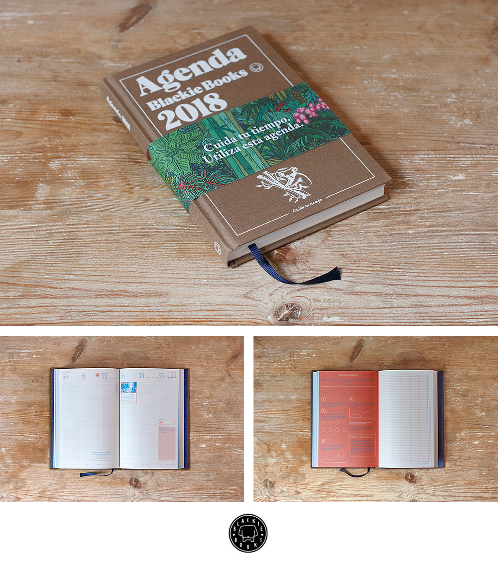 Agenda Blackie Books 2018