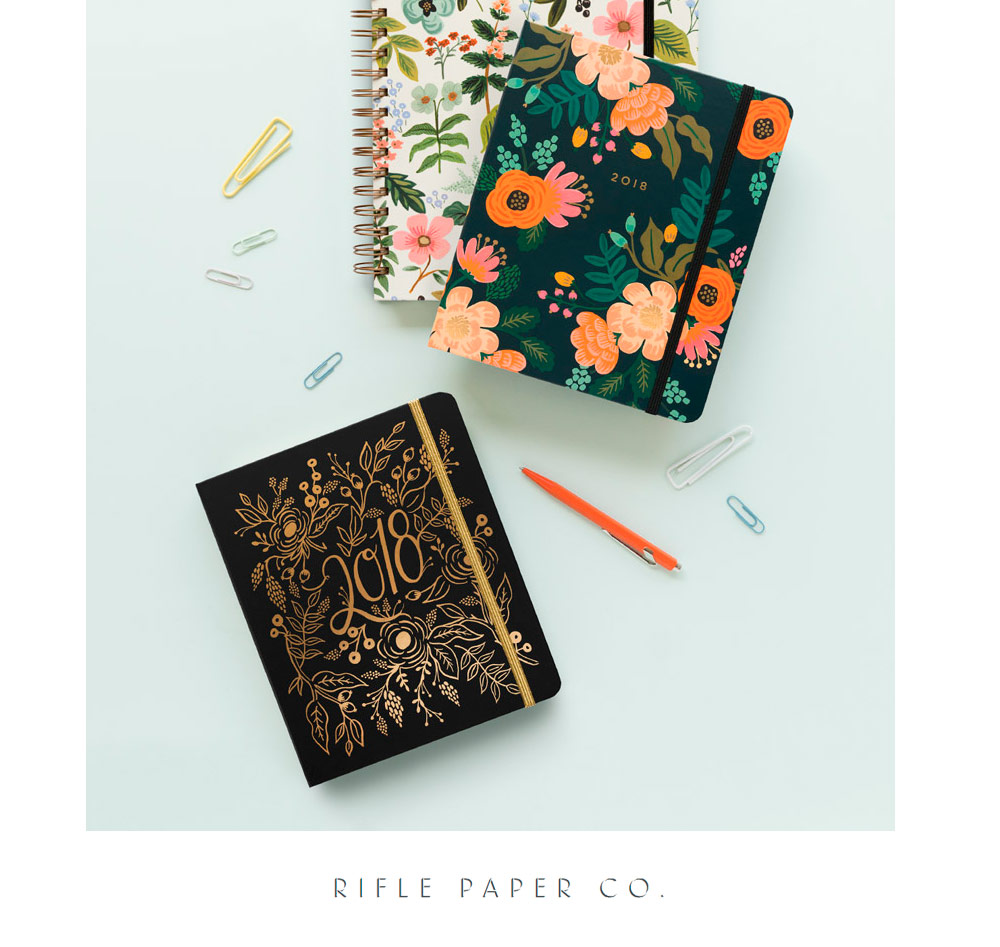 RIFLE PAPER CO - Formatos de Agenda