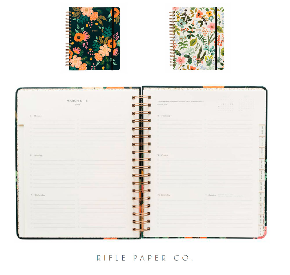RIFLE PAPER CO - Agendas de espiral