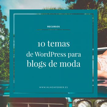 Temas de WordPress para blogs de moda