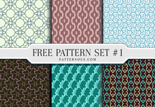 Recursos gratuitos de abril 2018 - SEAMLESS PATTERN SET