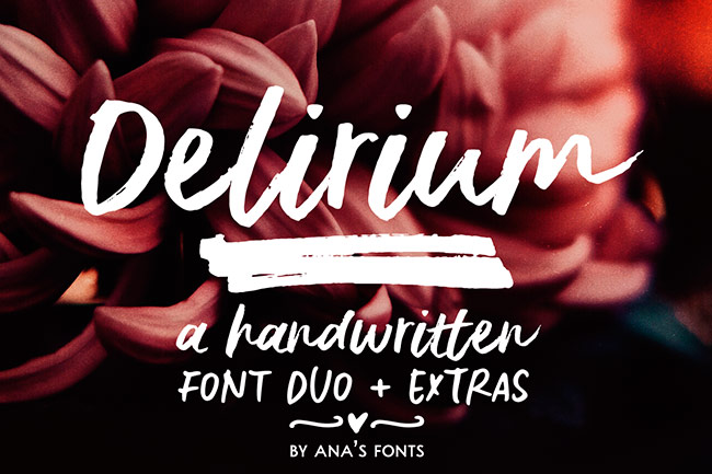 Delirium | Fuentes gratuitas de abril 2018