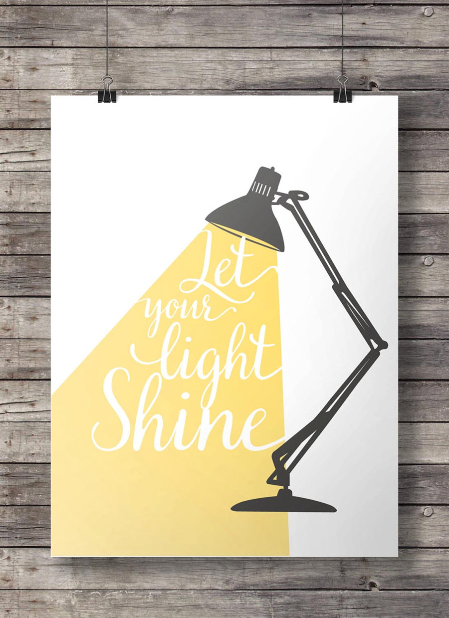 "Let your light shine" by SouthPacific  | 10 consejos para crear imágenes con citas | mlmonferrer.es