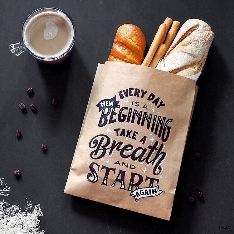 "Every day is a new beginning" by oraarts | 10 consejos para crear imágenes con citas | mlmonferrer.es