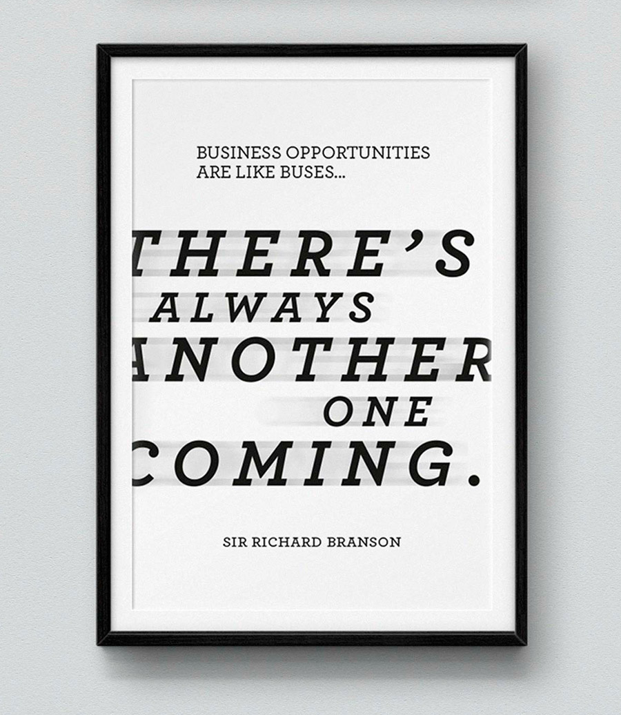 "Typografic prints" by Kyle Robertson | 10 consejos para crear imágenes con citas | mlmonferrer.es