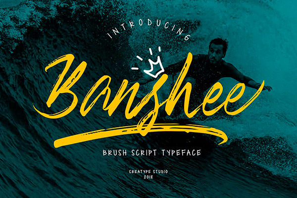 Banshee font | Recursos gratuitos de junio para diseñadores  | mlmonferrer.es